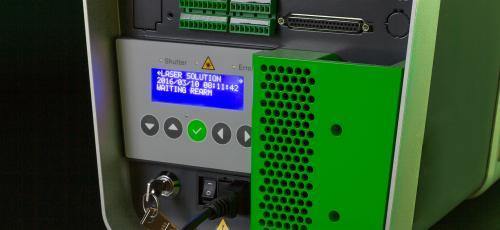 Embedded software on laser marker
