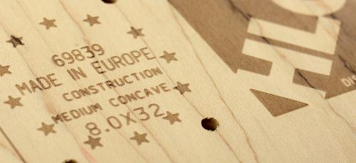 Wooden plaque