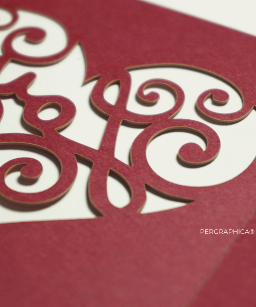 Cut-out card made Pergraphica® Colours 