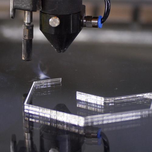 Acrylic shop engraving machine