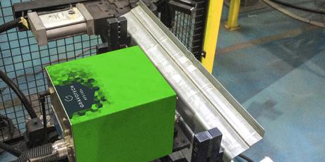 Metal marking machine integrable horizontaly!