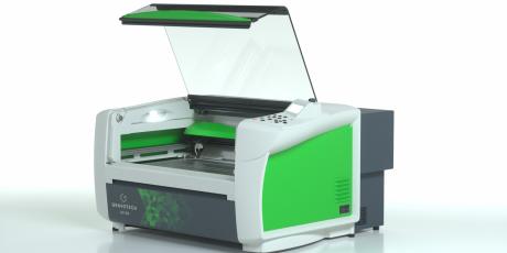 LS100 CO2 laser engraving and cutting solution